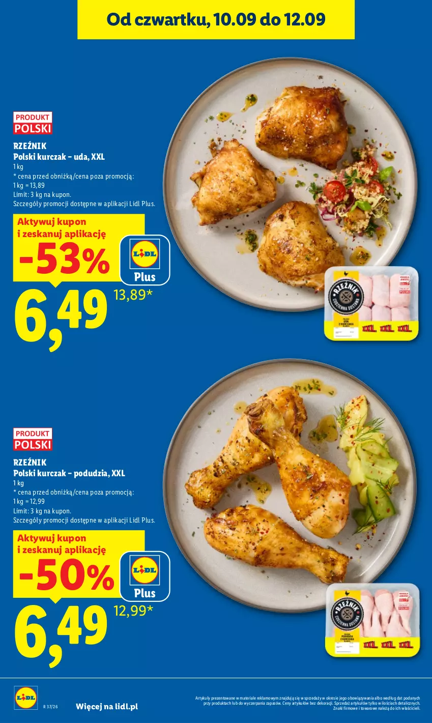 Gazetka promocyjna Lidl - Gazetka ważna od 10.09 do 12.09 - ważna 10.09 do 12.09.2026 - strona 8 - produkty: Kurczak