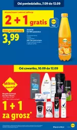 Gazetka promocyjna Lidl - Gazetka ważna od 10.09 do 12.09 - Gazetka - ważna od 12.09 do 12.09.2026 - strona 27 - produkty: Sok, Gra, Rexona, Dove