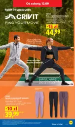 Gazetka promocyjna Lidl - Gazetka ważna od 10.09 do 12.09 - Gazetka - ważna od 12.09 do 12.09.2026 - strona 37 - produkty: Por, Gra, Bluza z kapturem, Dres, Sport, Spodnie, Bluza, Spodnie dresowe, Grafika