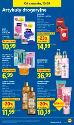 Gazetka promocyjna Lidl - Gazetka ważna od 10.09 do 12.09 - Gazetka - ważna od 12.09 do 12.09.2026 - strona 77 - produkty: Bruno Banani, Olejek pod prysznic, Bell, Old Spice, Dezodorant, Perfecta, Galaretka, Podpaski, Bella, Gala, Olej