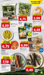 Gazetka promocyjna Lidl - GAZETKA - Gazetka - ważna od 13.08 do 13.08.2022 - strona 21 - produkty: Kalafior, Hummus, Frosta, Mus, Tofu, Sałat, Burger, Kaszanka, Grill, Kasza