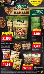 Gazetka promocyjna Lidl - GAZETKA - Gazetka - ważna od 13.08 do 13.08.2022 - strona 23 - produkty: Pistacje, Orzeszki, Orzeszki ziemne