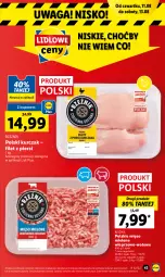Gazetka promocyjna Lidl - GAZETKA - Gazetka - ważna od 13.08 do 13.08.2022 - strona 43 - produkty: Kurczak, Mięso mielone, Waga, Mięso