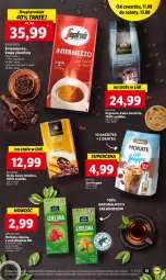 Gazetka promocyjna Lidl - GAZETKA - Gazetka - ważna od 13.08 do 13.08.2022 - strona 55 - produkty: Torebka, Gra, Kawa ziarnista, Bell, Kawa mielona, Kawa, Bella, Herbata, Segafredo