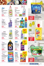 Gazetka promocyjna Makro - [Oferta promocyjna] Artykuły spożywcze - Gazetka - ważna od 03.04 do 03.04.2021 - strona 13 - produkty: Płyn do prania, Do mycia naczyń, Ajax, Finish, Tablet, Clin, Cillit Bang, Płyn do mycia naczyń, Odplamiacz, Vizir, Woolite, Płyn do płukania, Odświeżacz powietrza, Fairy, Płyn do mycia, Vanish, Pronto, Bryza, Ariel, Kapsułki do prania, Lenor, Fa