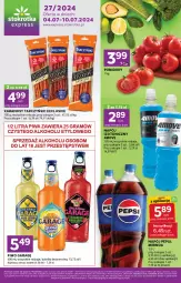 Gazetka promocyjna Stokrotka - Stokrotka Express - Gazetka - ważna od 10.07 do 10.07.2024 - strona 1 - produkty: Piwo, Warzywa, Ser, Mirinda, Tarczyński, Pepsi, Napój izotoniczny, Owoce, Kabanos, Napój, Pomidory