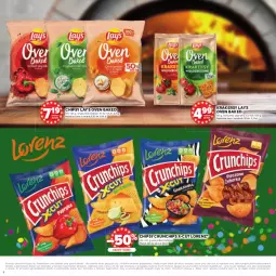 Gazetka promocyjna Stokrotka - Katalog Urodziny! - Gazetka - ważna od 24.09 do 24.09.2025 - strona 8 - produkty: Warzywa, Papryka, Chipsy, Crunchips, Lorenz, Owoce, Lay’s, Krakersy, Mięso