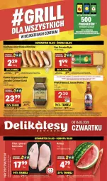 Gazetka promocyjna Delikatesy Centrum - NOWA GAZETKA Delikatesy Centrum od 16 maja! 16-22.05.2024 - Gazetka - ważna od 22.05 do 22.05.2024 - strona 1 - produkty: Piwa, Piec, Kurczak, Kawa rozpuszczalna, Sok, Ser, Rum, Gra, Filet z piersi kurczaka, Rama, Kawa, Morliny, Gouda, Jacobs, Kiełbasa, Orka, LG, Fa