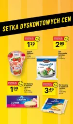 Gazetka promocyjna Delikatesy Centrum - NOWA GAZETKA Delikatesy Centrum od 16 maja! 16-22.05.2024 - Gazetka - ważna od 22.05 do 22.05.2024 - strona 38 - produkty: Mozzarella, Ser topiony, Top, Ser, Gra, Jogurt, Gouda
