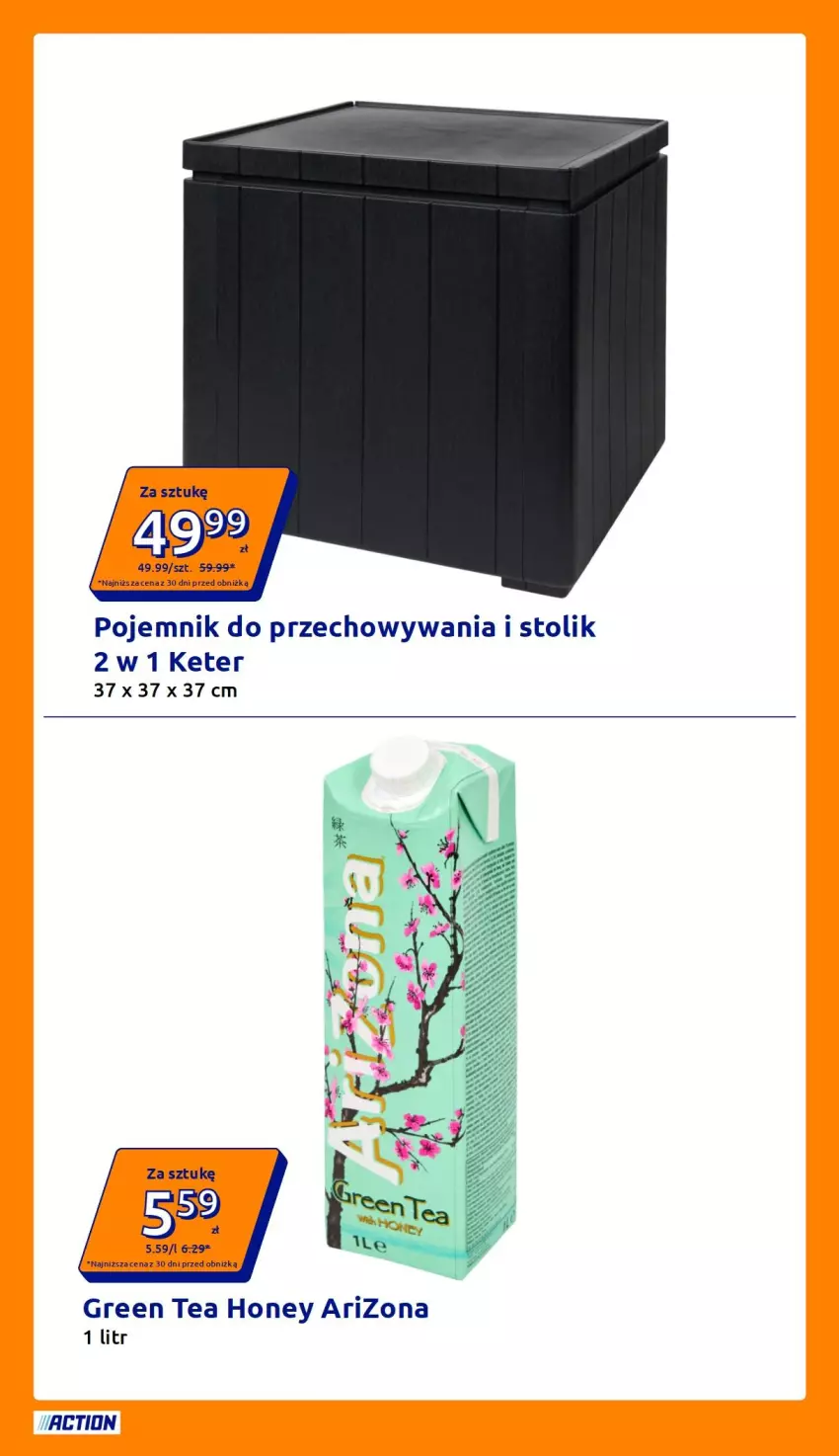 Gazetka promocyjna Action - Gazetka tydzień 34 2026 - ważna 19.08 do 25.08.2026 - strona 20 - produkty: Pojemnik, Pojemnik do przechowywania, Stolik