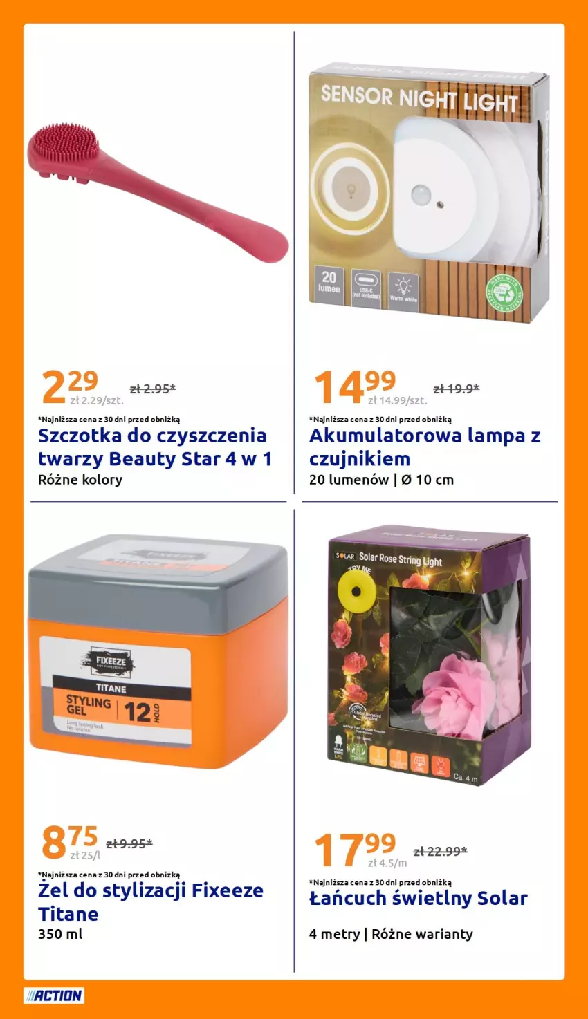 Gazetka promocyjna Action - Gazetka tydzień 34 2026 - ważna 19.08 do 25.08.2026 - strona 26 - produkty: Akumulator, Lampa, Szczotka
