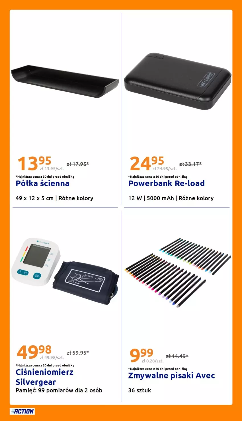 Gazetka promocyjna Action - Gazetka tydzień 34 2026 - ważna 19.08 do 25.08.2026 - strona 27 - produkty: Półka, Powerbank