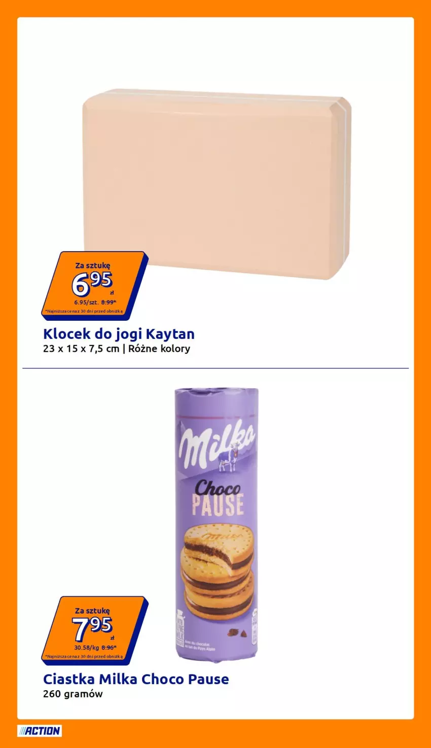Gazetka promocyjna Action - Gazetka tydzień 34 2026 - ważna 19.08 do 25.08.2026 - strona 9 - produkty: Ciastka, Gra, Milka