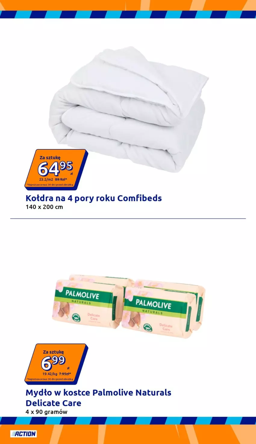 Gazetka promocyjna Action - Gazetka tydzień 40 2026 - ważna 30.09 do 06.10.2026 - strona 11 - produkty: Gra, Kołdra, Mydło, Palmolive, Por