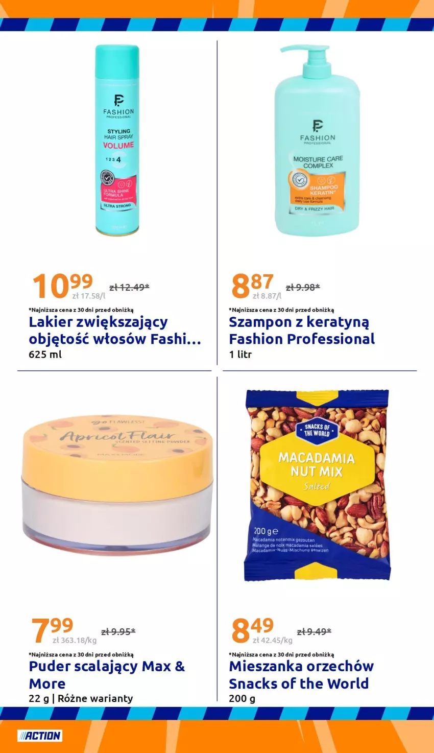 Gazetka promocyjna Action - Gazetka tydzień 40 2026 - ważna 30.09 do 06.10.2026 - strona 23 - produkty: Fa, Lakier, Puder, Szampon