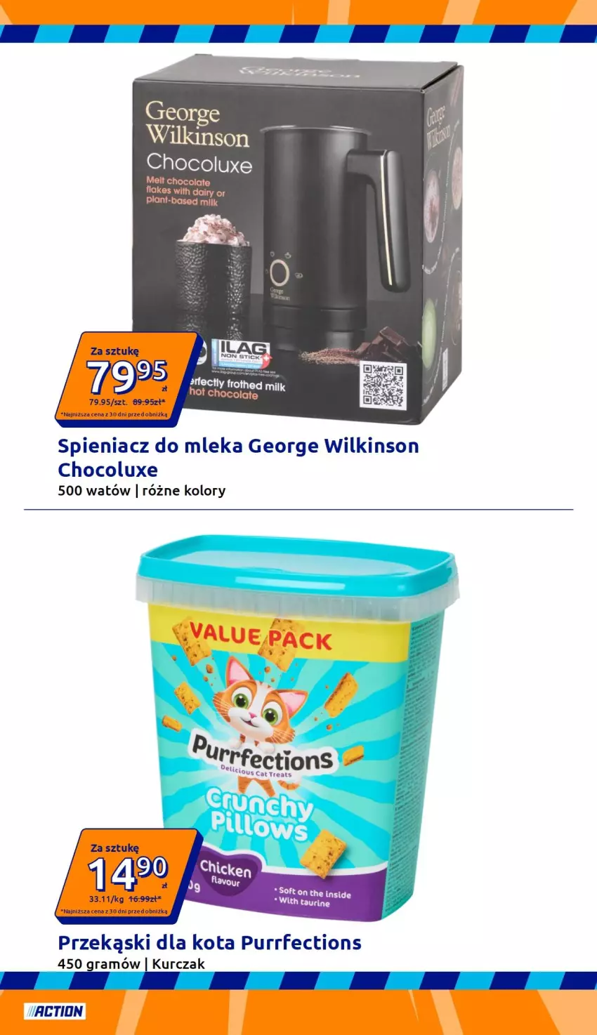 Gazetka promocyjna Action - Gazetka tydzień 40 2026 - ważna 30.09 do 06.10.2026 - strona 35 - produkty: Gra, Kurczak, Przekąski dla kota, Pur
