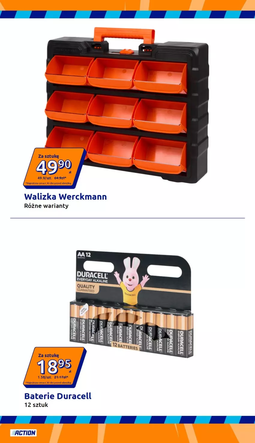Gazetka promocyjna Action - Gazetka tydzień 40 2026 - ważna 30.09 do 06.10.2026 - strona 4 - produkty: Duracell, Walizka
