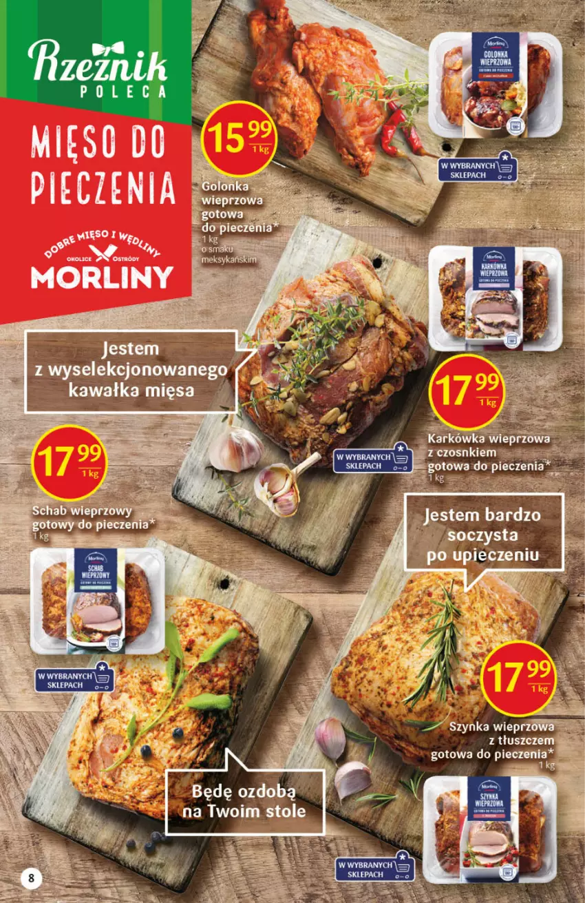 Gazetka promocyjna Delikatesy Centrum - Gazetka DC44 n. fresh - ważna 04.11 do 09.11.2021 - strona 8 - produkty: Piec, Szynka