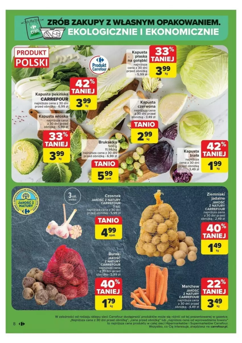 Gazetka promocyjna Carrefour - ważna 04.11 do 09.11.2024 - strona 50 - produkty: Fa, Por, Sos, Ziemniaki