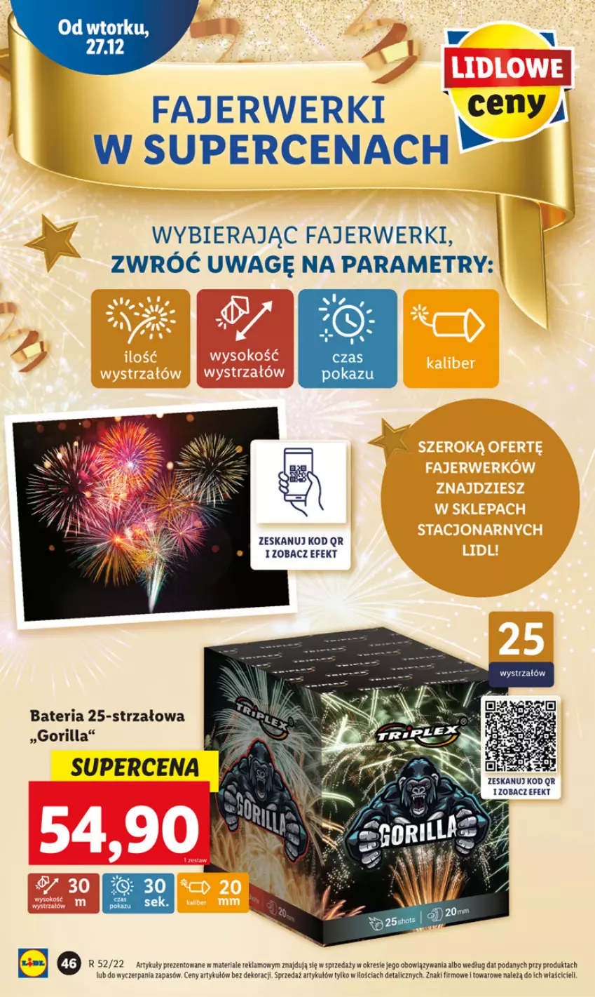 Gazetka promocyjna Lidl - GAZETKA - ważna 29.12 do 31.12.2022 - strona 50 - produkty: Bateria, Fa