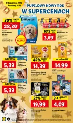 Gazetka promocyjna Lidl - GAZETKA - Gazetka - ważna od 31.12 do 31.12.2022 - strona 44 - produkty: Mokra karma, Sos, Gra, Bell, Kawa, Sheba, Przysmaki, Felix, Dorsz, Kiełbasa, Pedigree, Sucha karma