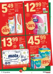 Gazetka promocyjna Intermarche - Gazetka promocyjna - Gazetka - ważna od 13.12 do 13.12.2021 - strona 11 - produkty: Pampers, Papier, Ręcznik, Mola, LG