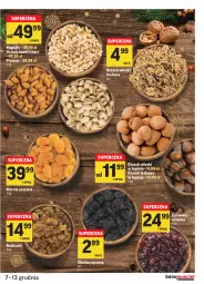 Gazetka promocyjna Intermarche - Gazetka promocyjna - Gazetka - ważna od 13.12 do 13.12.2021 - strona 17 - produkty: Pistacje, Migdały, Morela, Rodzynki