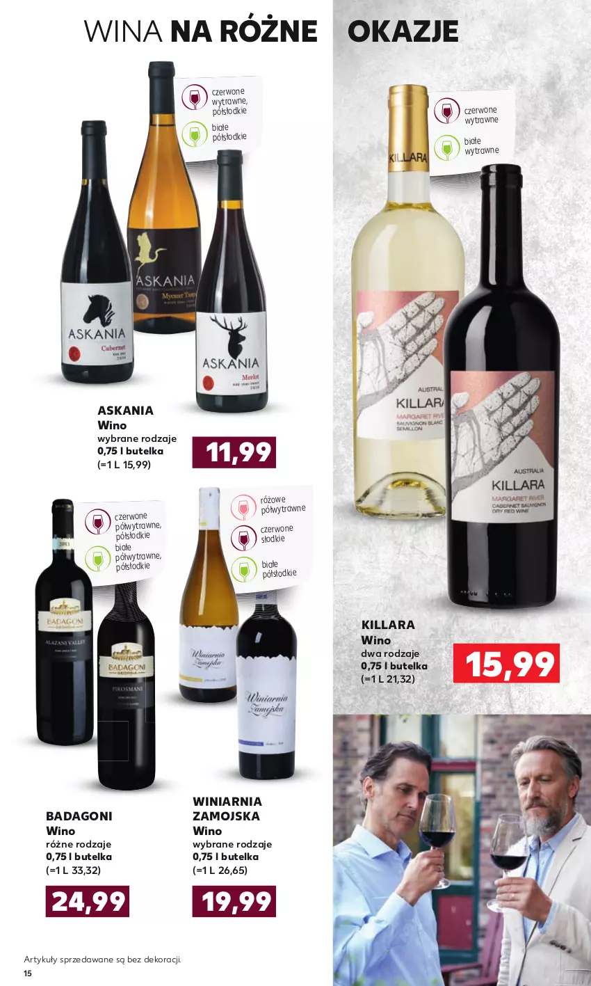 Gazetka promocyjna Kaufland - Barek - ważna 21.01 do 03.02.2021 - strona 15 - produkty: Winiarnia Zamojska, Wino