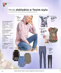 Gazetka promocyjna Bonprix - Wiosna pełna kwiatów - Gazetka - ważna od 22.09 do 22.09.2022 - strona 16 - produkty: Gin, Bluza z kapturem, Wełna, Moda, Legginsy, Bluza