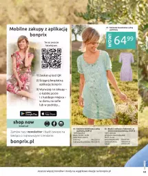 Gazetka promocyjna Bonprix - Wiosna pełna kwiatów - Gazetka - ważna od 22.09 do 22.09.2022 - strona 2 - produkty: Por, Tera, Wełna, Sukienka, Mobil, Fa