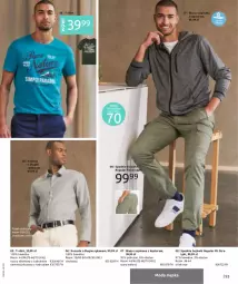 Gazetka promocyjna Bonprix - Wiosna pełna kwiatów - Gazetka - ważna od 22.09 do 22.09.2022 - strona 95 - produkty: Kosz, T-shirt, Koszula, Pasek, Wełna, Spodnie, Bluza