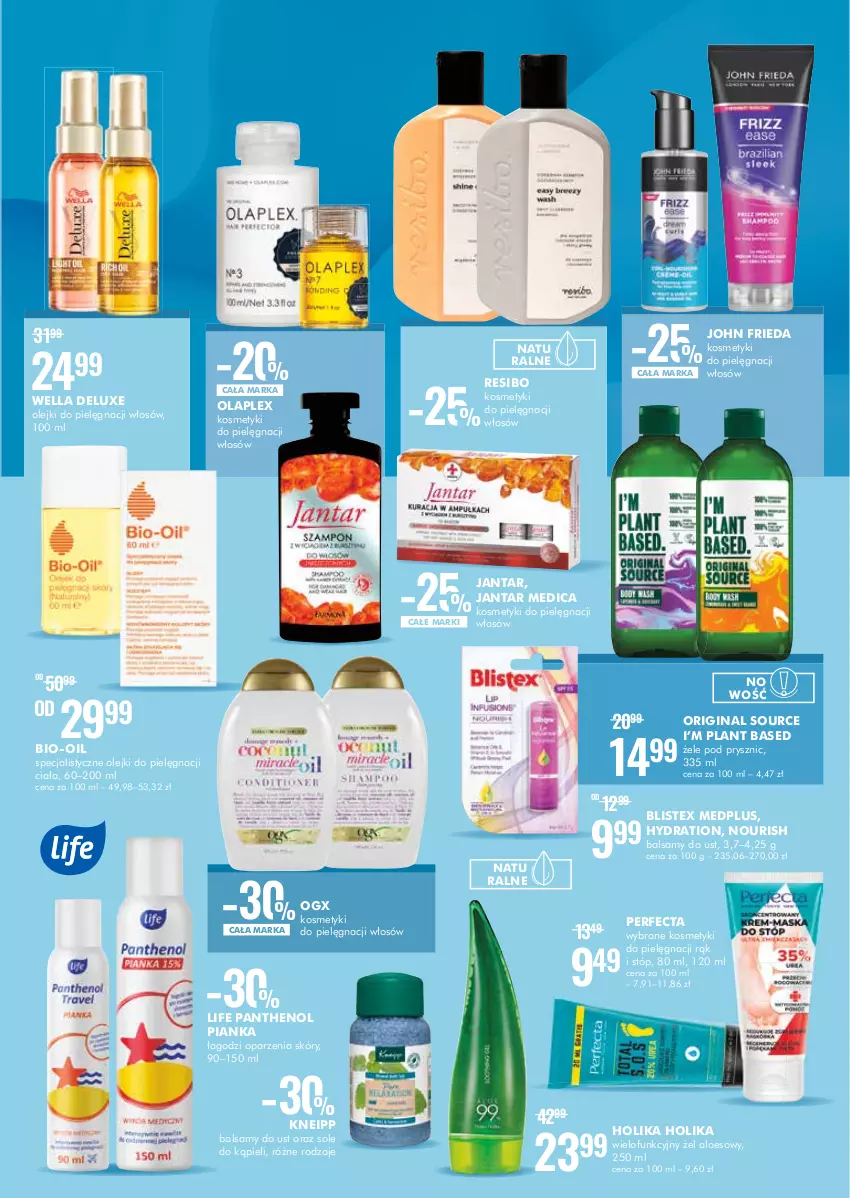 Gazetka promocyjna Super Pharm - Gazetka - ważna 01.09 do 14.09.2022 - strona 5 - produkty: Bio-Oil, Gin, Holika Holika, John frieda, Kneipp, Kosmetyki do pielęgnacji, Olej, Perfecta, Wella