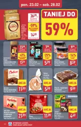 Gazetka promocyjna Aldi - Pełna oferta - Gazetka - ważna od 28.02 do 28.02.2026 - strona 14 - produkty: Piernik, Kawa rozpuszczalna, Kawa mielona, Kawa, Dżem, Sękacz, Lavazza, Alcon, Kakao, Knorr