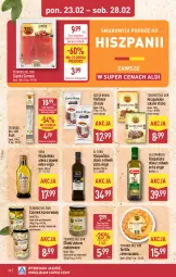 Gazetka promocyjna Aldi - Pełna oferta - Gazetka - ważna od 28.02 do 28.02.2026 - strona 20 - produkty: Oliwki zielone, Ser, Gin, Smakowita, Salami, Oliwki, Czosnek, Tortilla, Szynka, Oliwa z oliwek, Olej, Kiełbasa, Oliwa