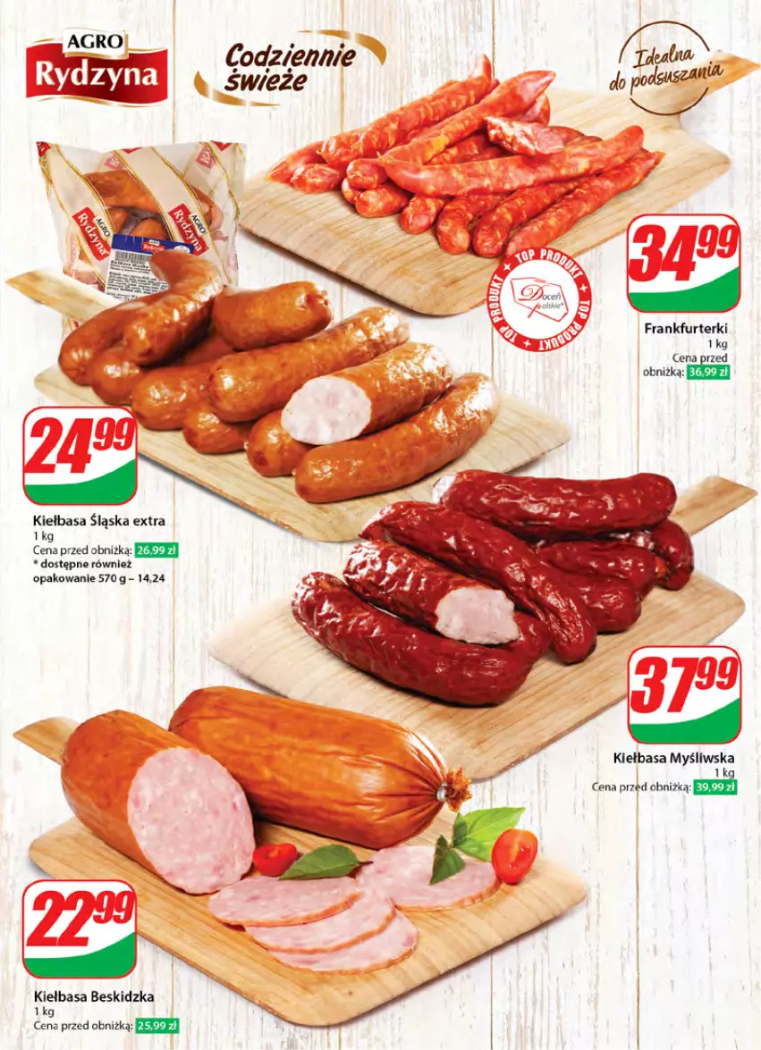 Gazetka promocyjna Dino - Gazetka 40 / 2024 - ważna 02.10 do 08.10.2024 - strona 29 - produkty: Frankfurterki, Kiełbasa, Kiełbasa śląska