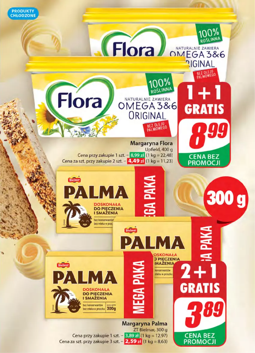 Gazetka promocyjna Dino - Gazetka 40 / 2024 - ważna 02.10 do 08.10.2024 - strona 37 - produkty: Fa, Flora, Gin, Gra, Margaryna, Palma, Piec, Ser