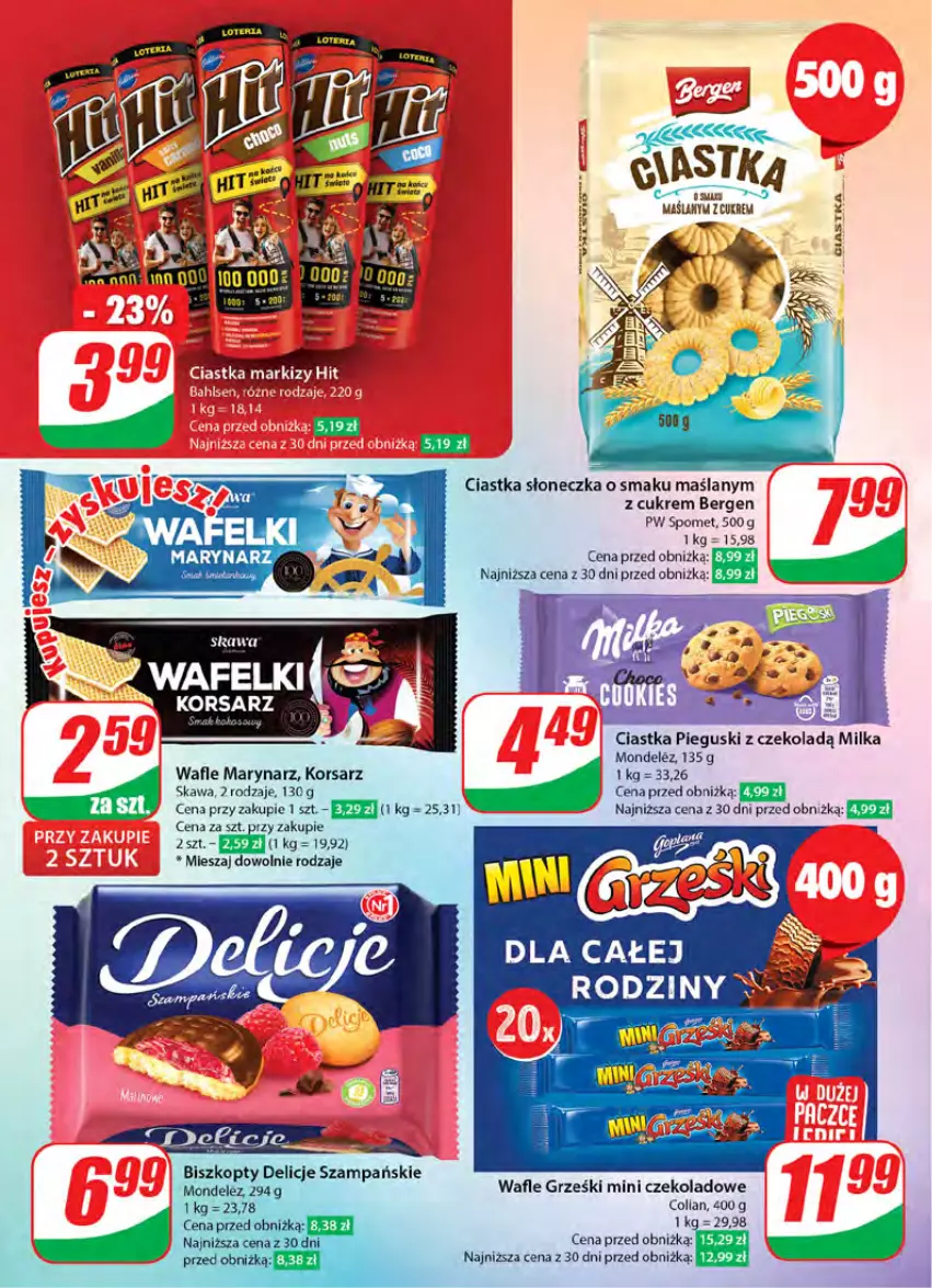 Gazetka promocyjna Dino - Gazetka 40 / 2024 - ważna 02.10 do 08.10.2024 - strona 8 - produkty: Ciastka, Grześki, Kawa, Milka, Wafle