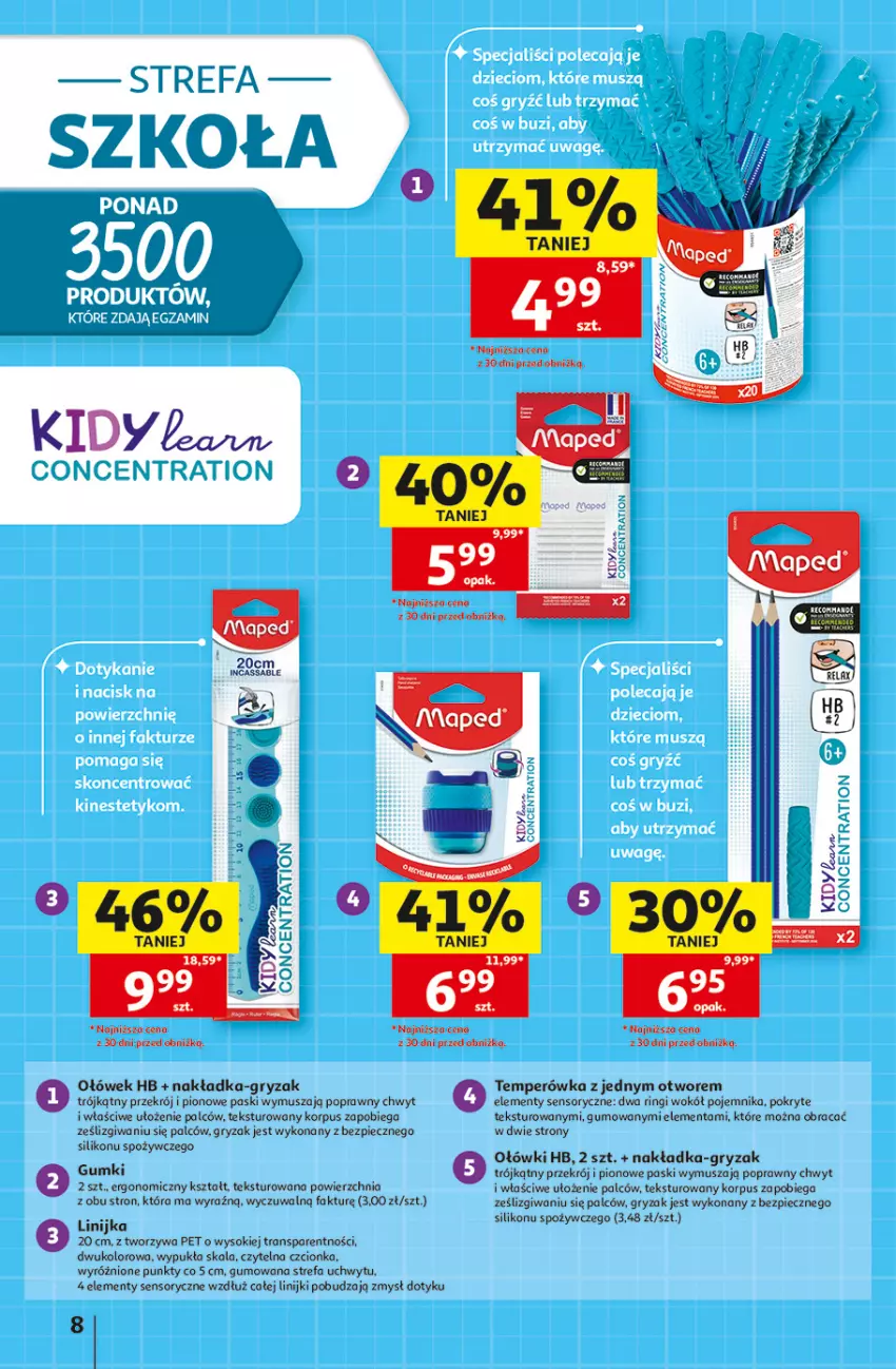 Gazetka promocyjna Auchan - 30 Lat Hipermarket - ważna 06.08 do 12.08.2026 - strona 8 - produkty: Fa, Gry, Mus, Piec, Pojemnik, Sok, Tran