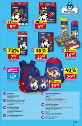 Gazetka promocyjna Auchan - 30 Lat Hipermarket - Gazetka - ważna od 12.08 do 12.08.2026 - strona 15 - produkty: Papier, Owijki, Słuchawki, Flamastry, Organizer, Piórnik, Pojemnik, Tusz, Plecak, Danio