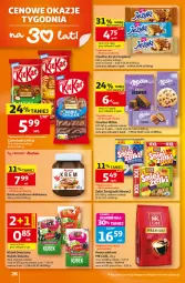 Gazetka promocyjna Auchan - 30 Lat Hipermarket - Gazetka - ważna od 12.08 do 12.08.2026 - strona 28 - produkty: Goplana, Ciastka, Kisiel, Jeżyki, Kawa mielona, Kawa, LANA, Kubek, Delecta, Kakao, Milka, Nimm2