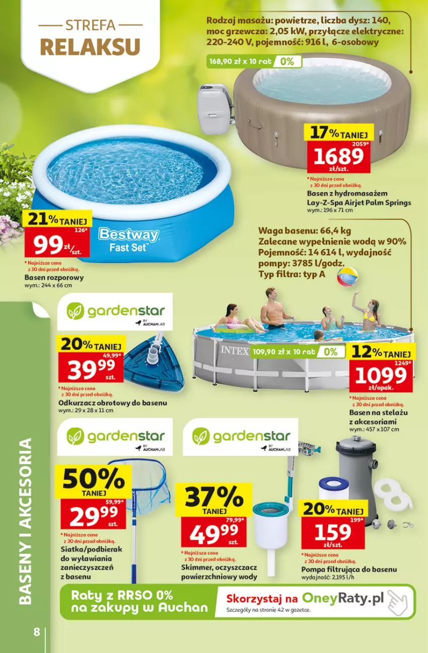 Gazetka promocyjna Auchan - 30 Lat Hipermarkett - ważna 05.06 do 10.06.2026 - strona 8 - produkty: Fa, Odkurzacz, Por, Siatka, Waga