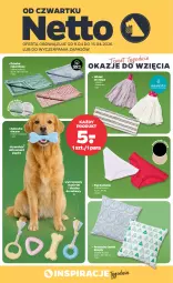 Gazetka promocyjna Netto - Od Czwartku - Gazetka - ważna od 15.04 do 15.04.2026 - strona 1 - produkty: Mop, Zabawka, Wełna, Wkład do mopa, Poduszka