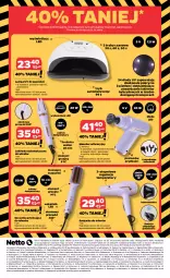 Gazetka promocyjna Netto - Od Czwartku - Gazetka - ważna od 15.04 do 15.04.2026 - strona 8 - produkty: Kujawski, Top, Sok, Gry, Gra, Przewód, Lokówka, Szczotka, Karp, Masażer, Lokówka automatyczna, Podlaski, Stock, Suszarka, Pokrowiec, Wino, Lampa, Lakier, Fa