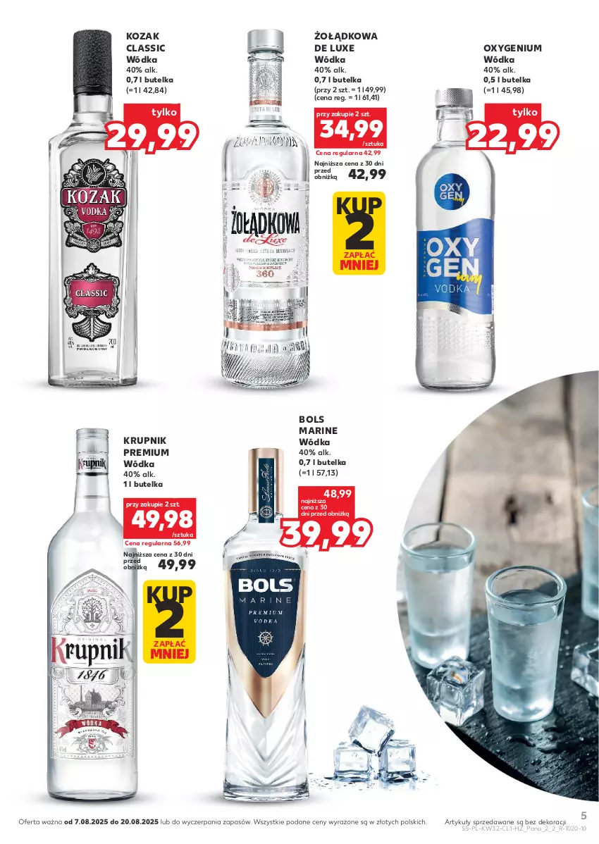 Gazetka promocyjna Kaufland - Barek Kauflandu - ważna 07.08 do 20.08.2025 - strona 5 - produkty: Bols, Krupnik, Wódka