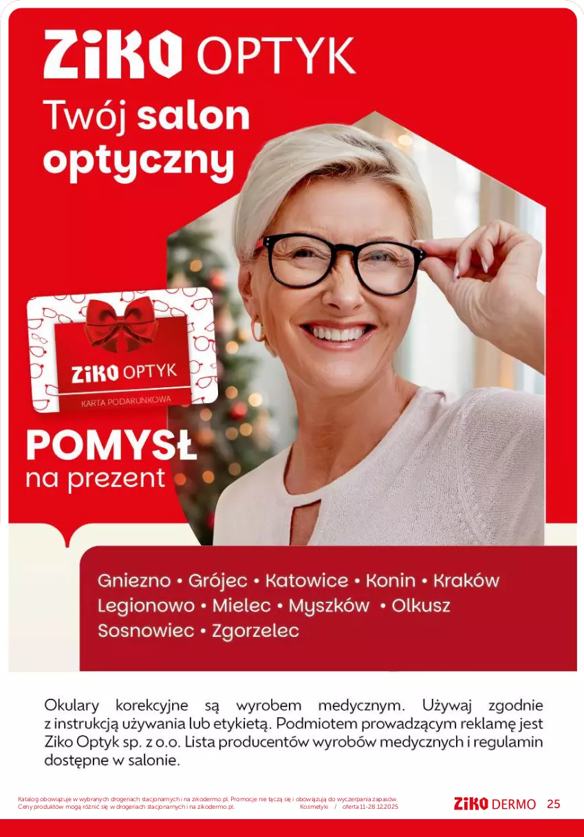 Gazetka promocyjna Ziko - Gazetka Ziko Dermo - ważna 11.12 do 28.12.2025 - strona 25 - produkty: Krem do rąk, Phyto, Ser, Top
