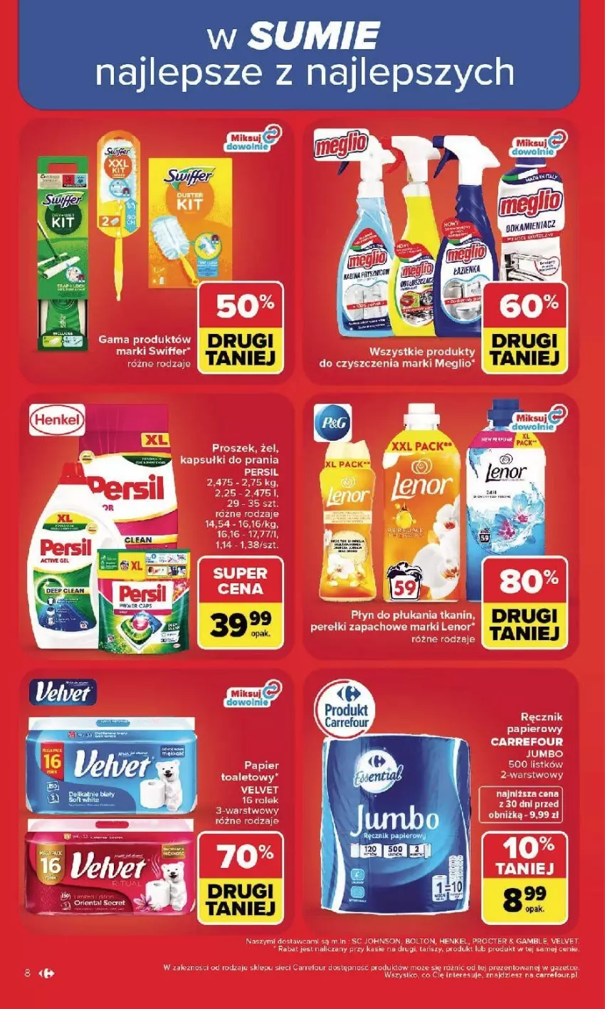 Gazetka promocyjna Carrefour - Gazetka Carrefour, Market w SUMIE najlepszy, od poniedziałku - ważna 21.09 do 26.09.2026 - strona 10 - produkty: Fa, Lenor, Pepsi