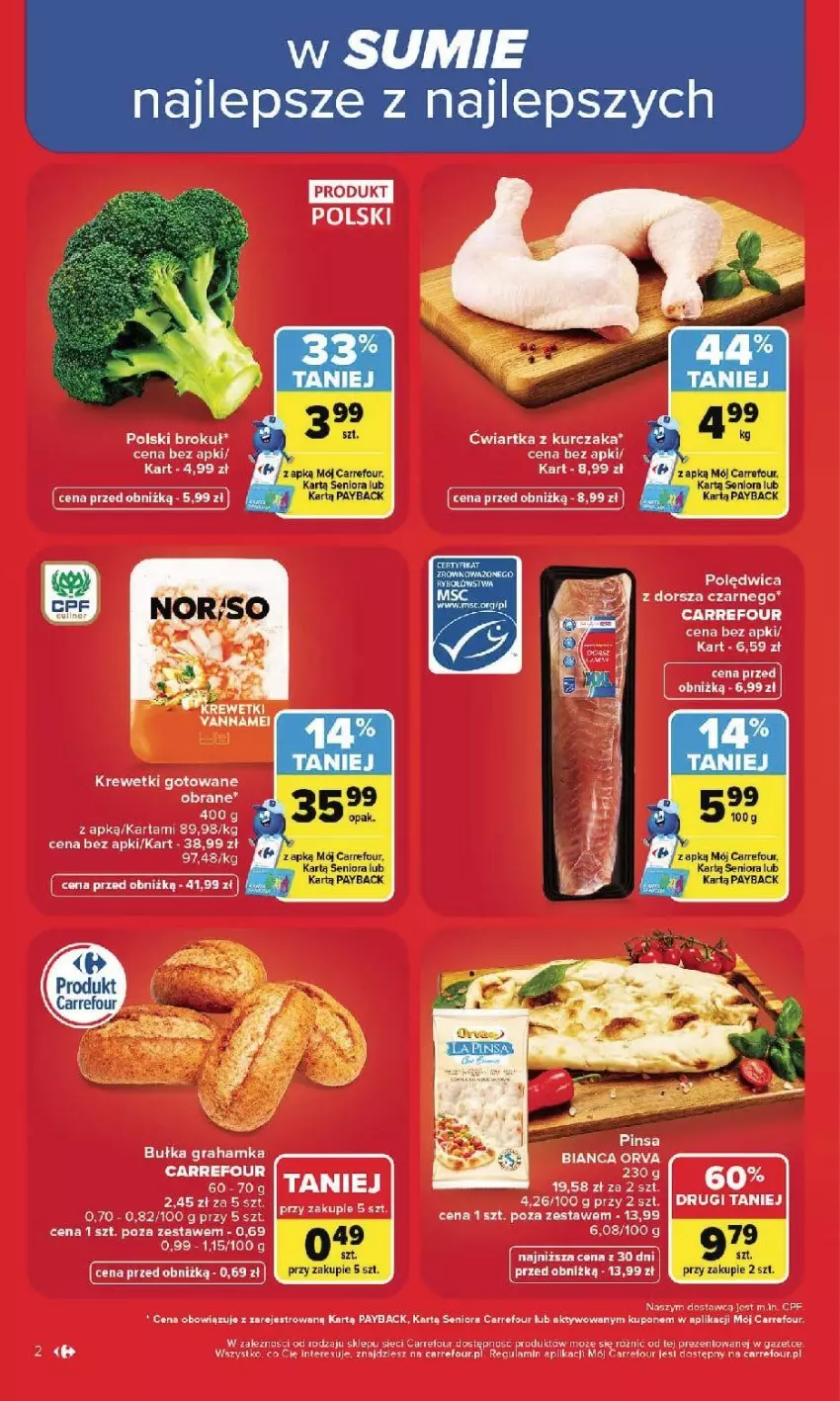 Gazetka promocyjna Carrefour - Gazetka Carrefour, Market w SUMIE najlepszy, od poniedziałku - ważna 21.09 do 26.09.2026 - strona 4 - produkty: AEG, Fa, Inka, Pur