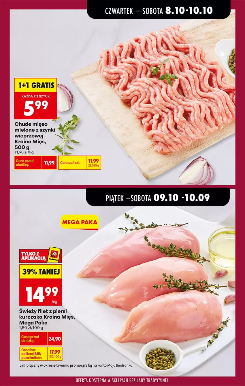 Gazetka promocyjna Biedronka - Od Czwartku - ważna 08.10 do 10.10.2026 - strona 33 - produkty: Fa, Filet z piersi kurczaka, Gra, Kurczak, Mięso