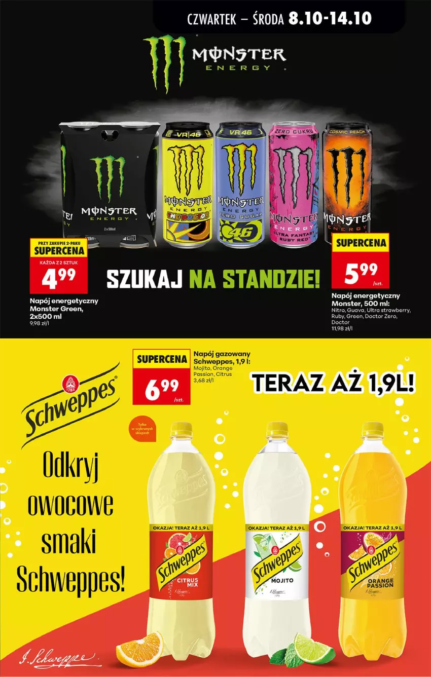 Gazetka promocyjna Biedronka - Od Czwartku - ważna 08.10 do 10.10.2026 - strona 63 - produkty: Napój, Napój energetyczny