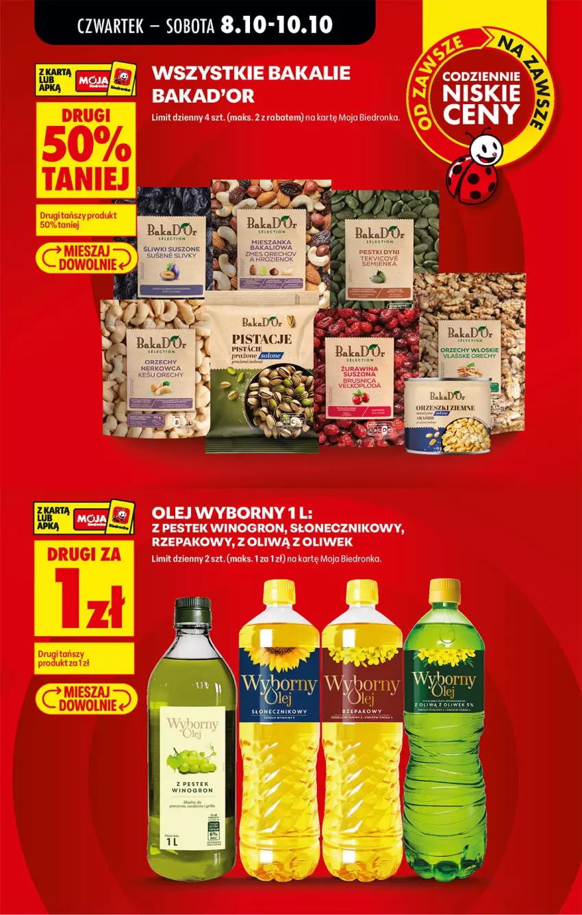 Gazetka promocyjna Biedronka - Od Czwartku - ważna 08.10 do 10.10.2026 - strona 7 - produkty: Olej, Stek, Wino